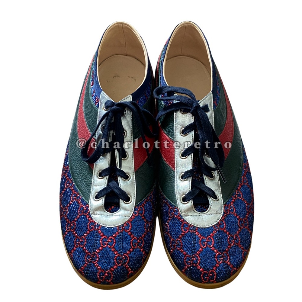 Gucci • Falacer GG Lurex • Blue